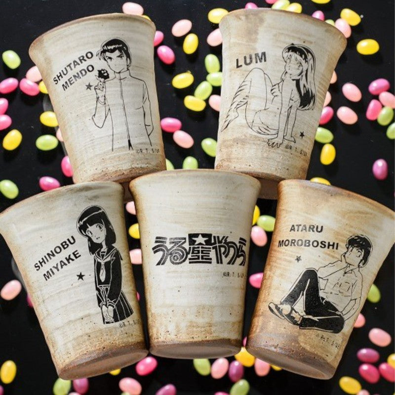 うる星やつら　信楽焼　第一弾セット うる星やつら 第一弾・第二弾 信楽焼フリーカップ・珪藻土コースターを