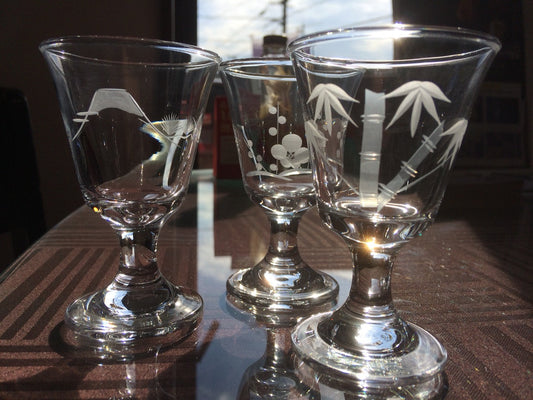 【お取り寄せ】松竹梅ショットグラス