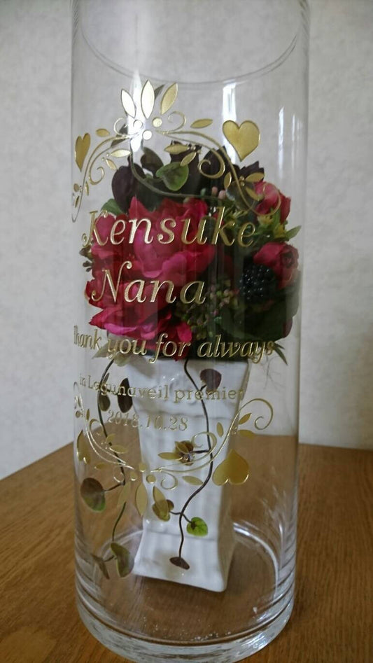 【フラワーベース】結婚式　ご両親への贈答