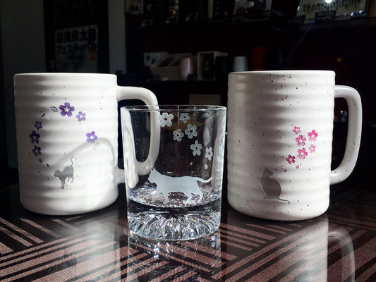 【蒼乃かなた。】ネコちゃんオリジナルグラス・ビアマグ