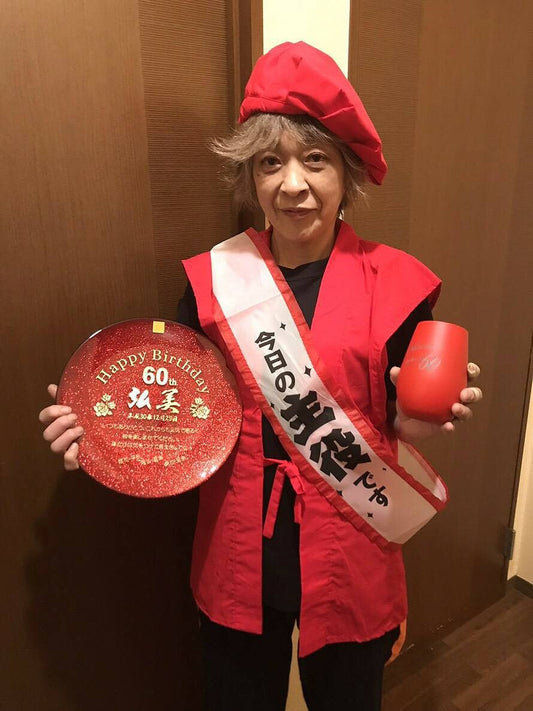 【還暦祝い】イタリア皿＆ドイツグラス♪