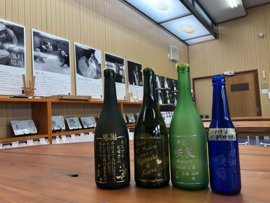 【ボトル彫刻】新商品コラボの打ち合わせ♪