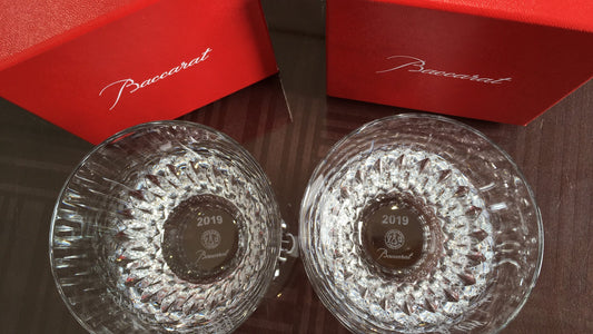 2019年製造　バカラ彫刻