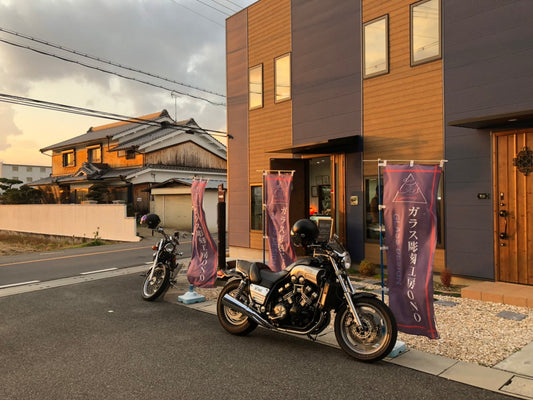 ツーリングでご来店♪