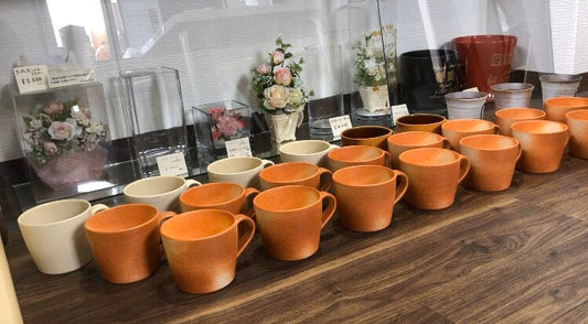 信楽焼マグカップ　入荷♪