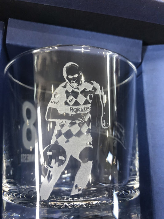 ヴィッセル神戸　イニエスタ選手　ロックグラス