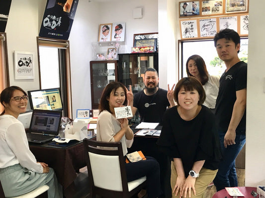 【イベント】書家もーちゃん来店中!!