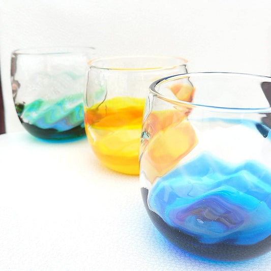 【新商品】琉球ガラス　南国たるグラス