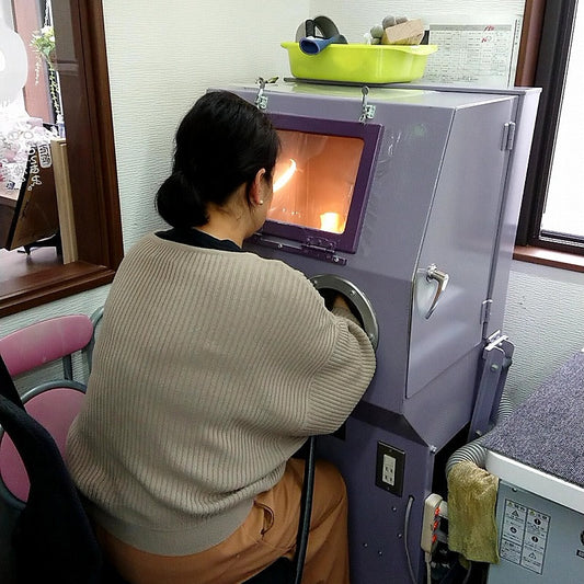 サンドブラスト体験♪♪