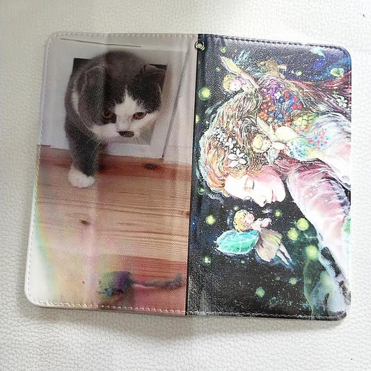 【ＵＶ印刷】手帳型スマホカバー♪