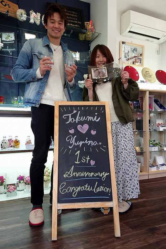 【サプライズ】1st　Anniversary＆サンドブラスト体験