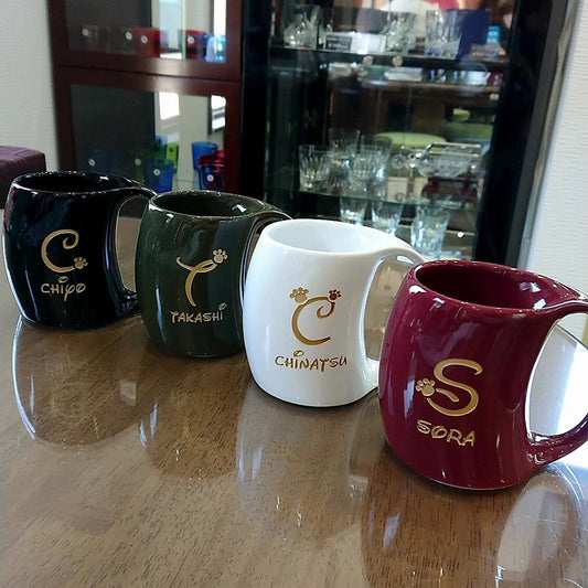 家族でお揃いのマグカップ