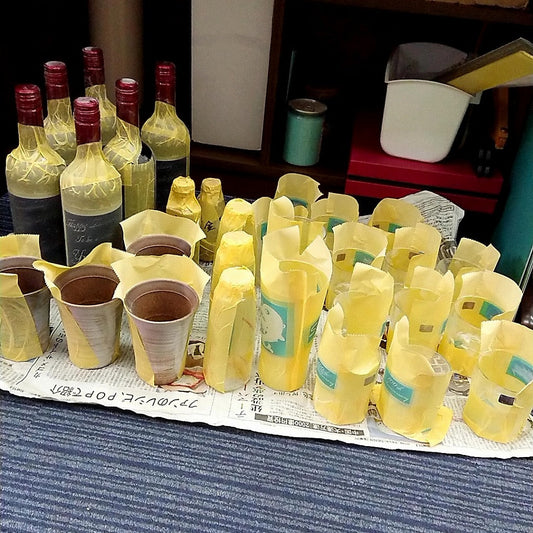 制作中の風景です