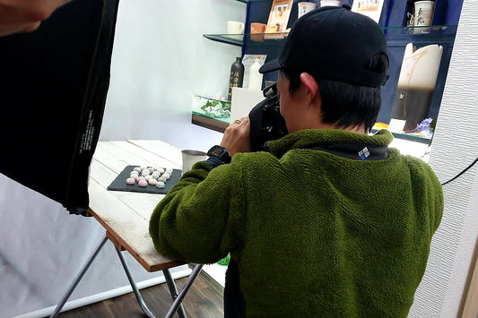 母の日撮影＠信楽焼＆香芝産米粉クッキー