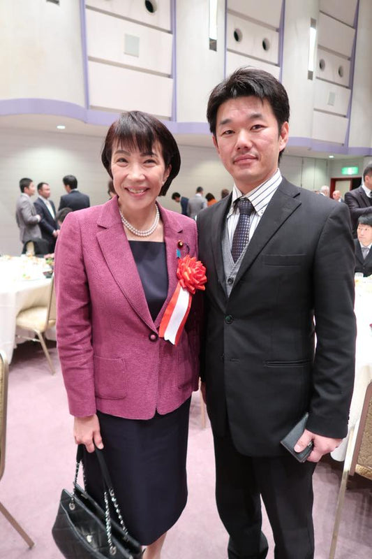 奈良県香芝市商工会で高市早苗衆議院議員にお会いしました。