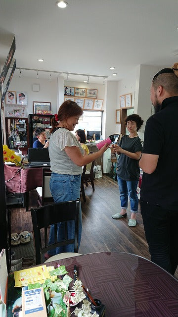 【本日の工房】来客＆アーティシャルフラワー打ち合わせ風景