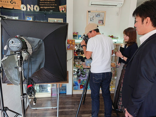 【本日の工房】新商品の写真撮影♪