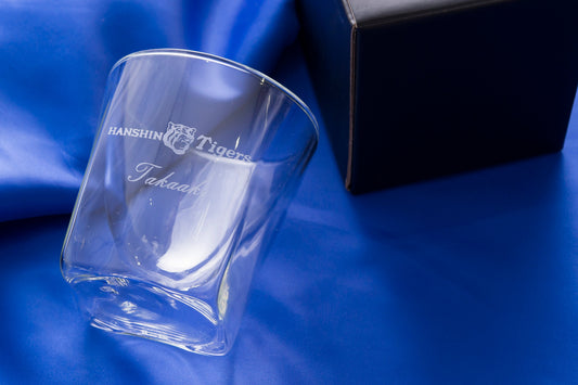 【父の日】阪神タイガース公認　名入れグラス