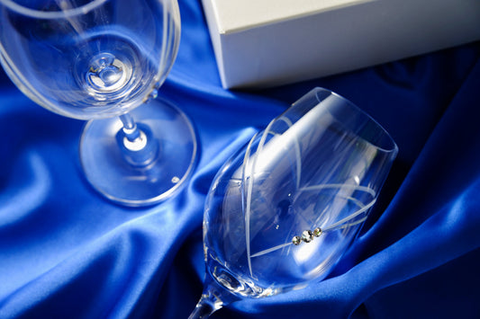 X'masにおすすめのペアワイングラス　今年も売れてます。