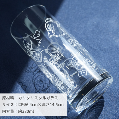 #パックマス クリスタルグラス