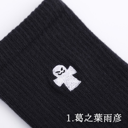 刺繍入りソックス 全3種【(株)キタイ】