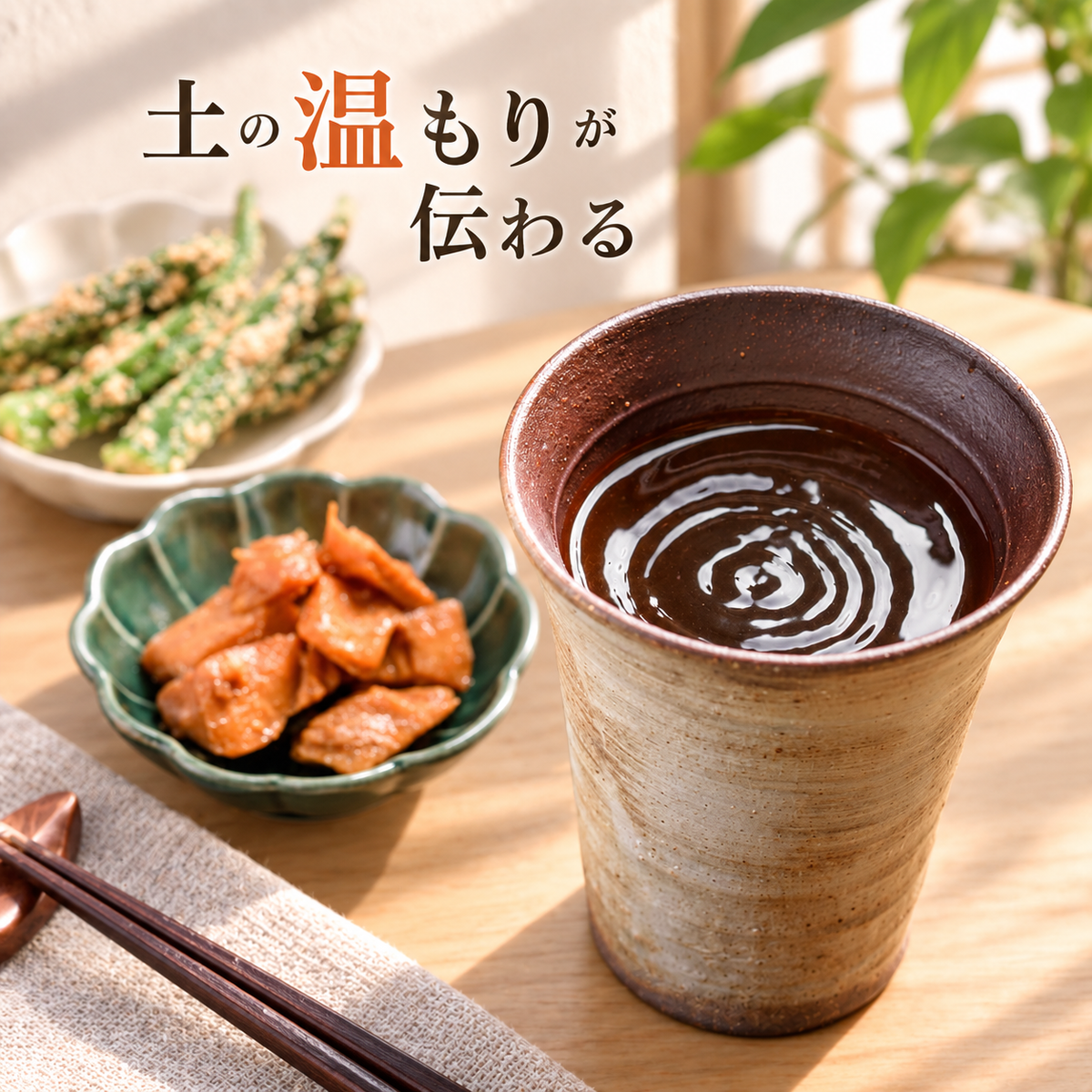 【木箱印刷 信楽焼カップ『玄』ペア】結婚祝のギフトや誕生日・記念日などのお祝いに!