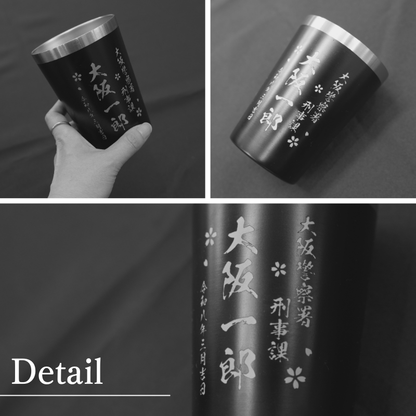 黒ステンレスタンブラー