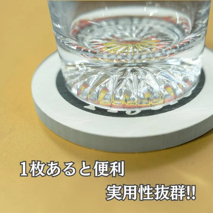 【阪神タイガース 優勝記念 ステンレスタンブラー&珪藻土コースター2枚組セット 印刷付き木箱入り】 2026年リーグ優勝記念の当店限定グッズ！
