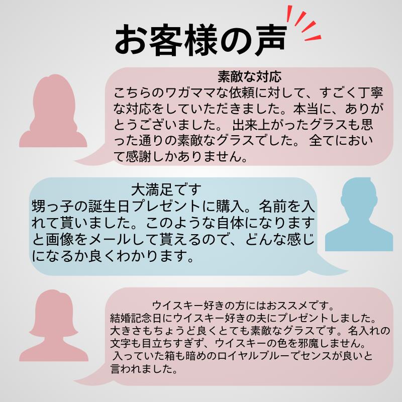 【名入れ ロックグラス ペア】両親や夫婦、カップルへの贈り物に人気です♪